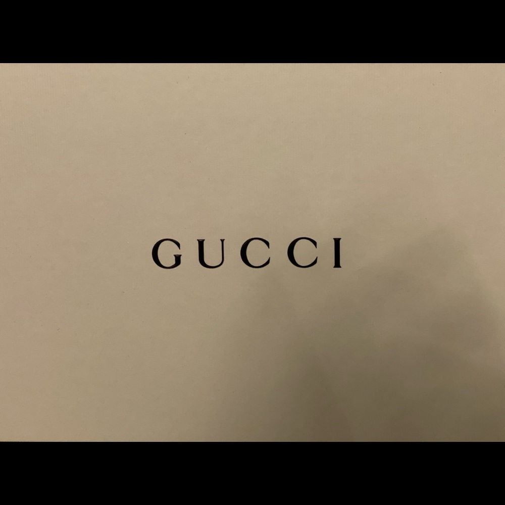 Gucci shoe box